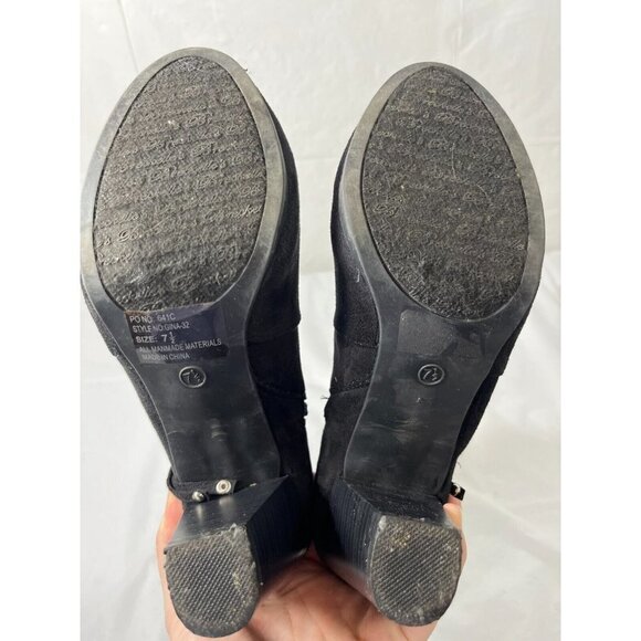 Breekelle's  western ankle boot fringe studded size 7.5 - Picture 5 of 10